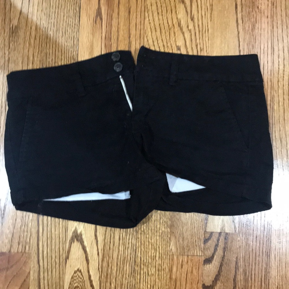 Black american eagle shorts